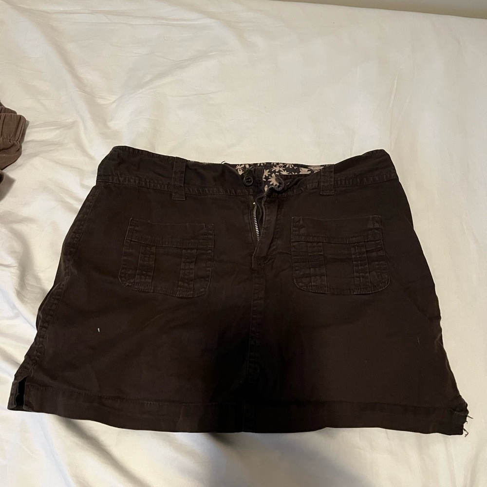 Ricki's Dark Brown Cargo Shorts